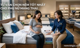 Tư vấn chọn nệm tốt nhất cho phụ nữ mang thai