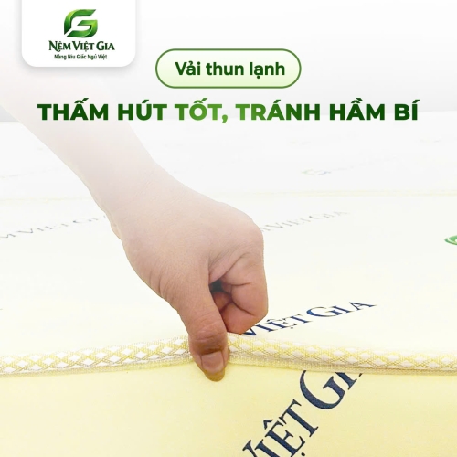 NỆM CAO SU NON GẤP 3